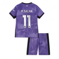Koszulka piłkarska Liverpool Mohamed Salah #11 Strój Trzeci dla dzieci 2023-24 tanio Krótki Rękaw (+ Krótkie spodenki)